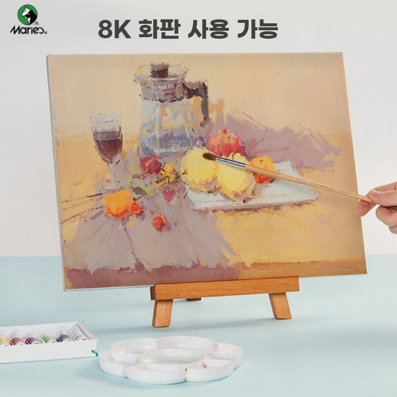 미니이젤 탁상 소형 이젤 그림 캔버스 거치대 액자 진열대 소형 탁상용 이젤 (8K 도판) - 상세 이미지 4