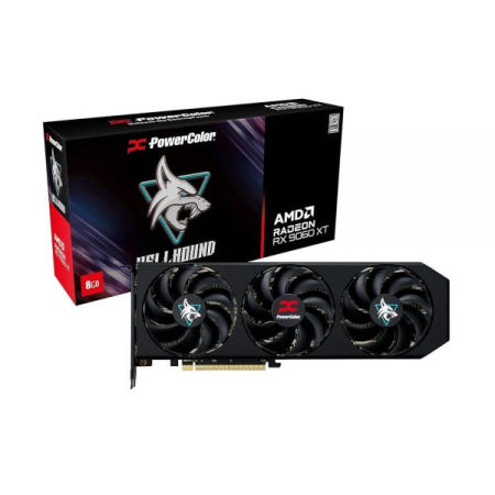 [해외]PowerColor Hellhound AMD Radeon RX 9060 XT 8GB GDDR6 8 기가바이트