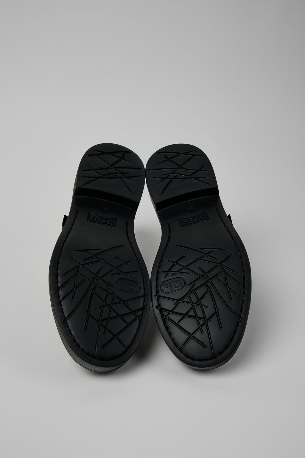 캠퍼 블랙 가죽 더비화 남성 Dean K101085-001 BLACK - 상세 이미지 5