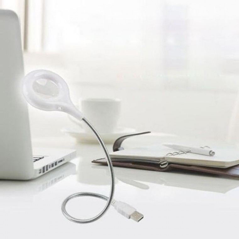 LED 램프 스탠드 조명 데스크 독서등 라인형 18 구 USB 렌턴 - 상품 이미지