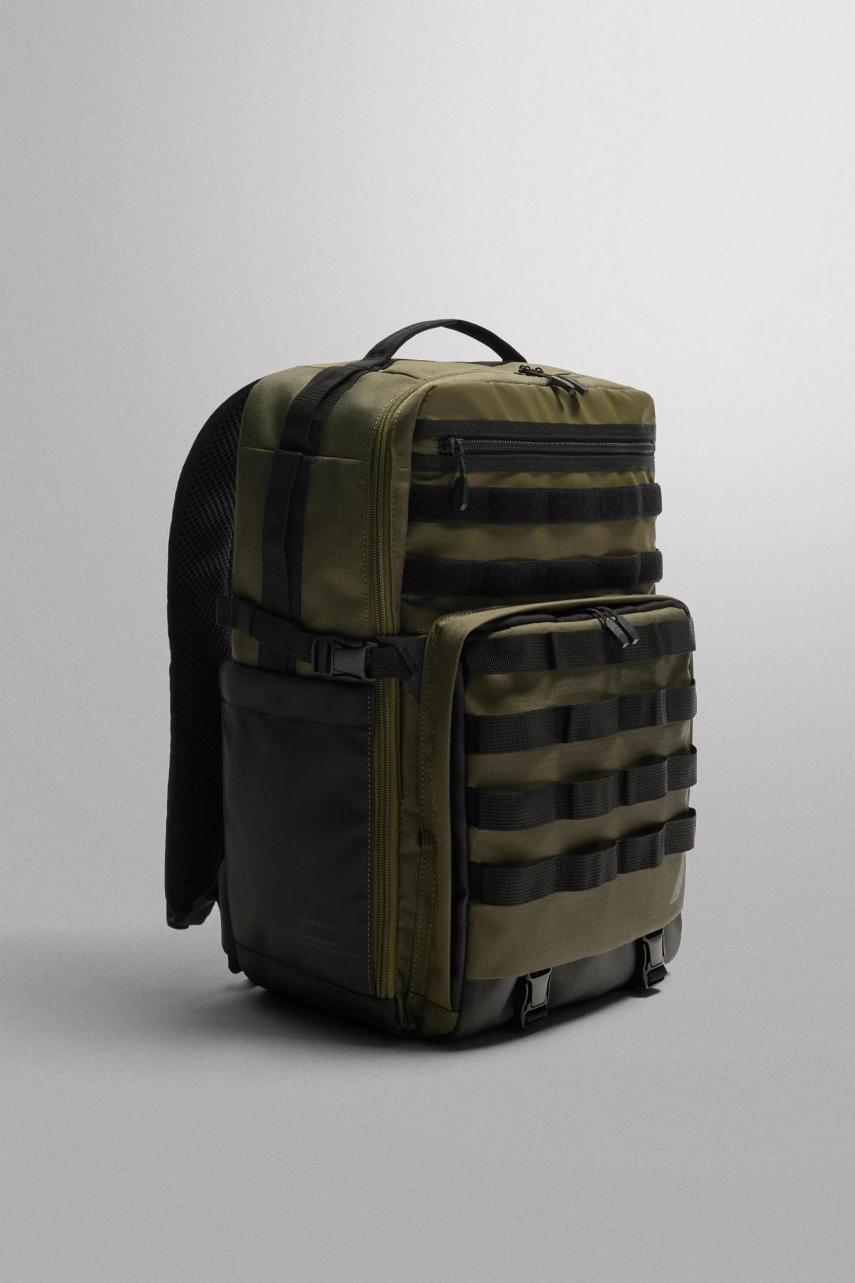 자라 테크니컬 아웃도어 백팩 다기능 3267/620 KHAKI GREEN - 상세 이미지 2