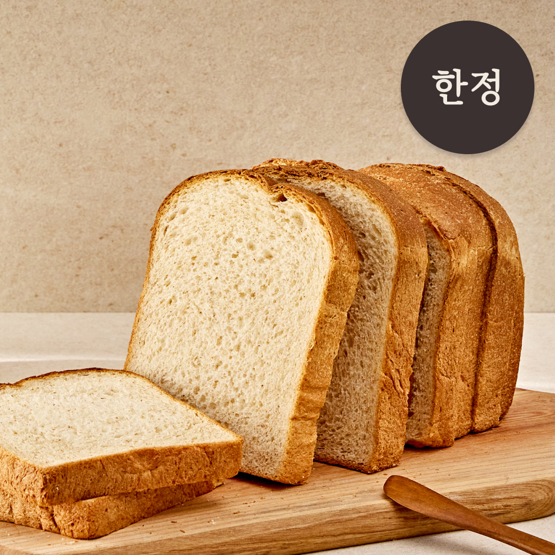 정미소 그릭요거트를 넣어 부드러운 통밀식빵 480g, 1개 - 상품 이미지