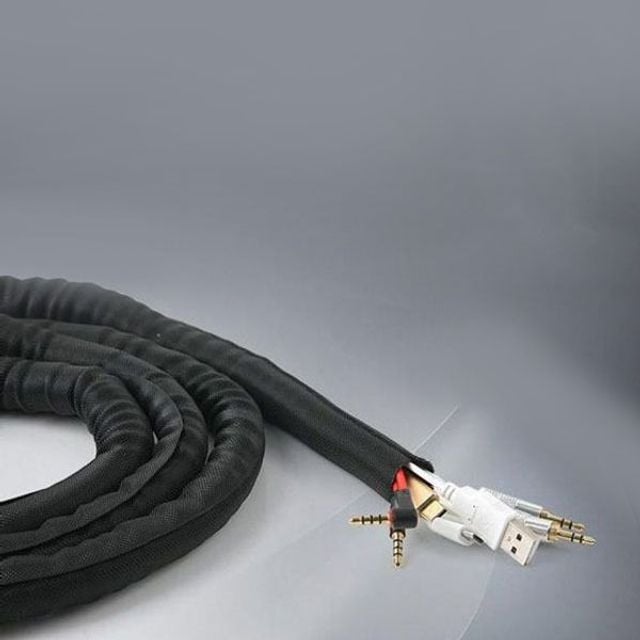 케이블 정리 브레이드랩 전선 배선 정리 밴드 5M - 상품 이미지