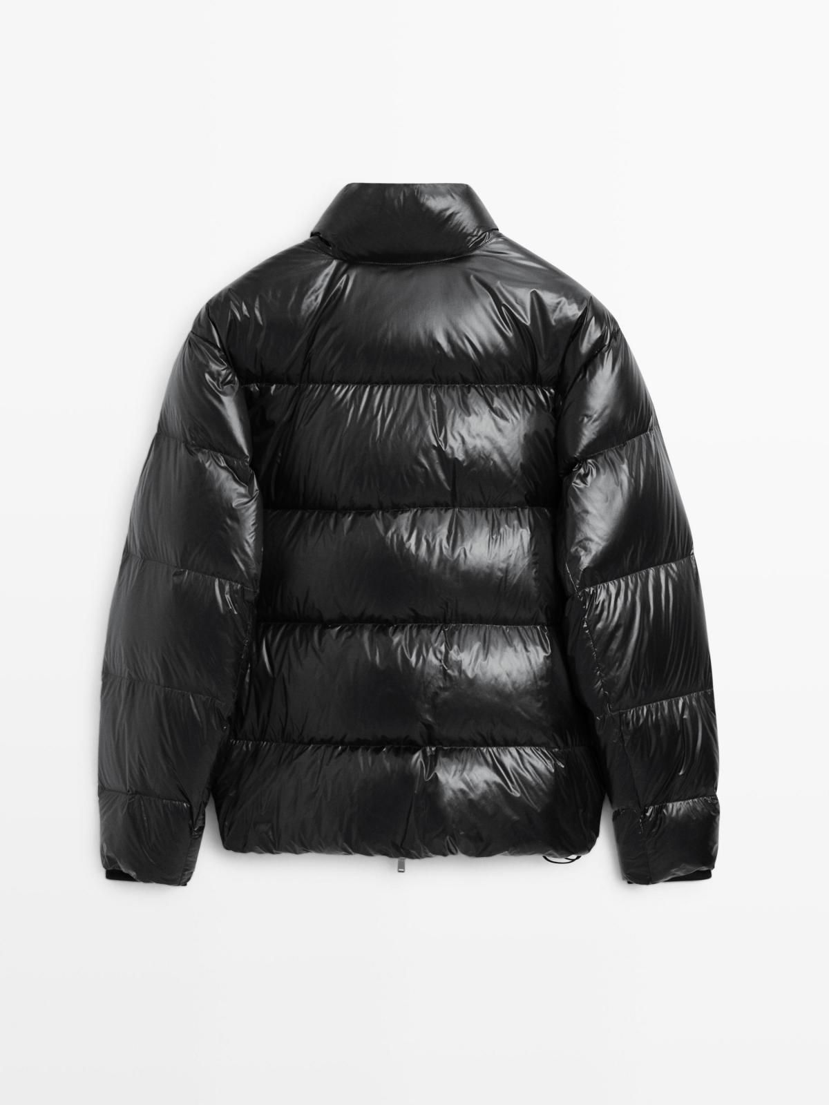마시모두띠 테크니컬 다운 블렌드 패딩 재킷 3141/410 BLACK - 상세 이미지 2