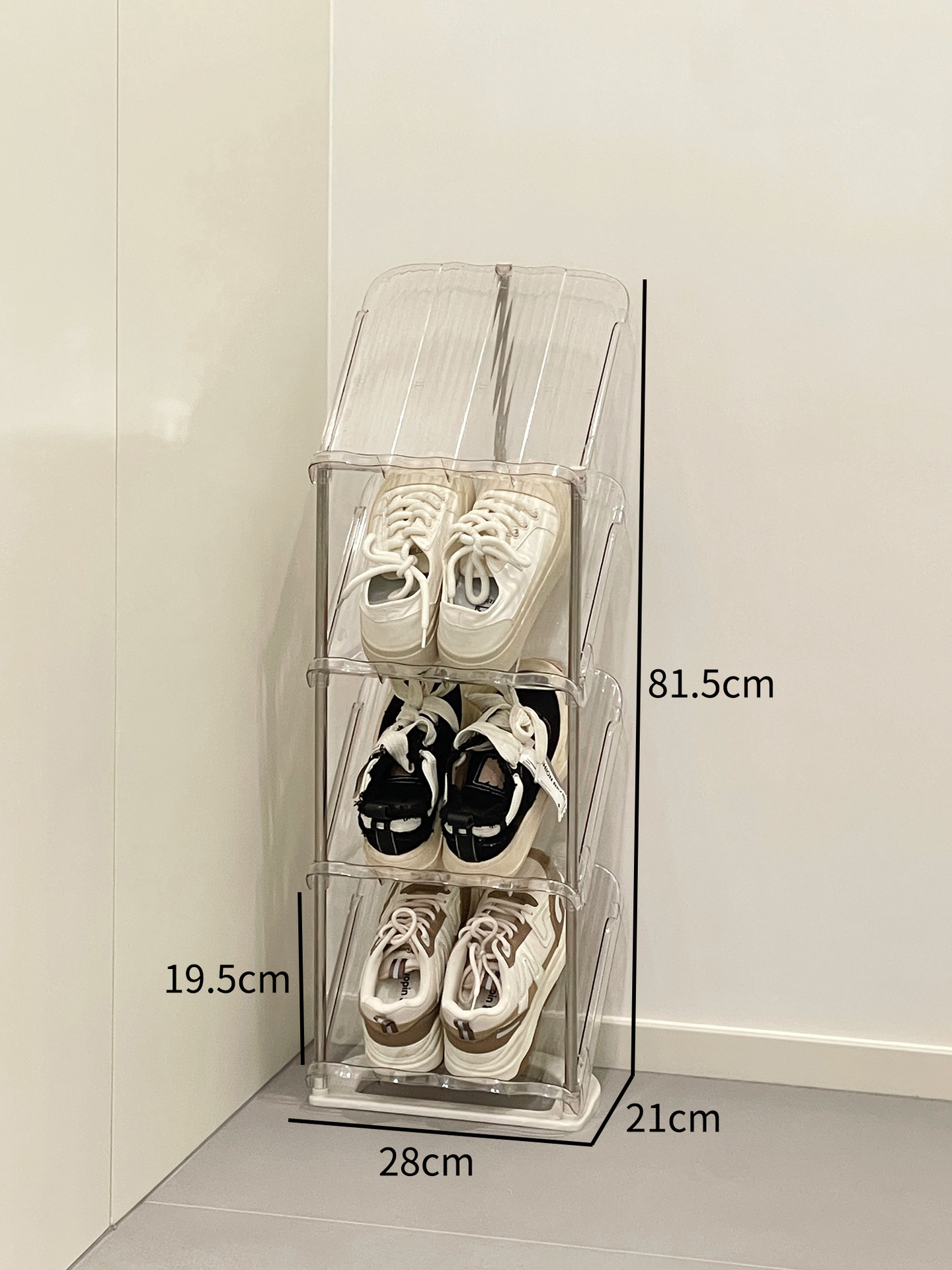 좁은현관 슬림 미니 신발장 원룸 틈새 수납 오픈형 슈즈렉 선반