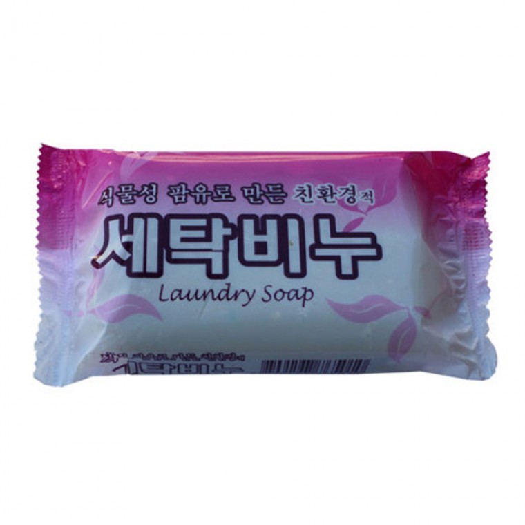 버블 식물성 팜유로 만든 팜유세탁비누 220g 표백비누+비누 - 메인 이미지