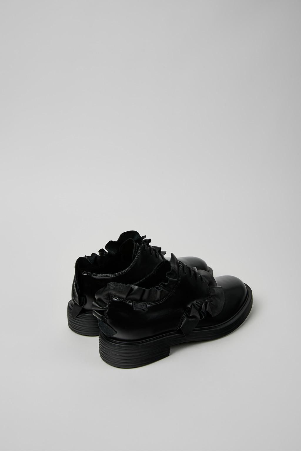 캠퍼 블랙 가죽 더비화 남성 Dean K101085-001 BLACK - 상세 이미지 3
