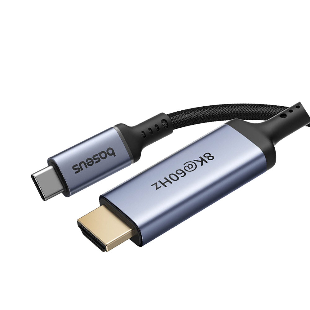 베이스어스 C to HDMI 케이블 1.5M 초고화질 8K 60Hz - 상세 이미지 3