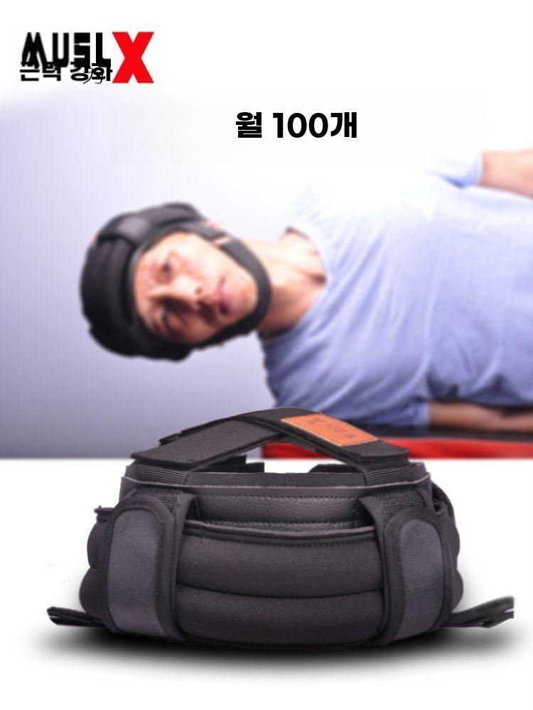 목근육 트레이너 중량 하네스 목 훈련 모래주머니 밴드 스트랩 2.0KG (모자 제외) - 상세 이미지 2