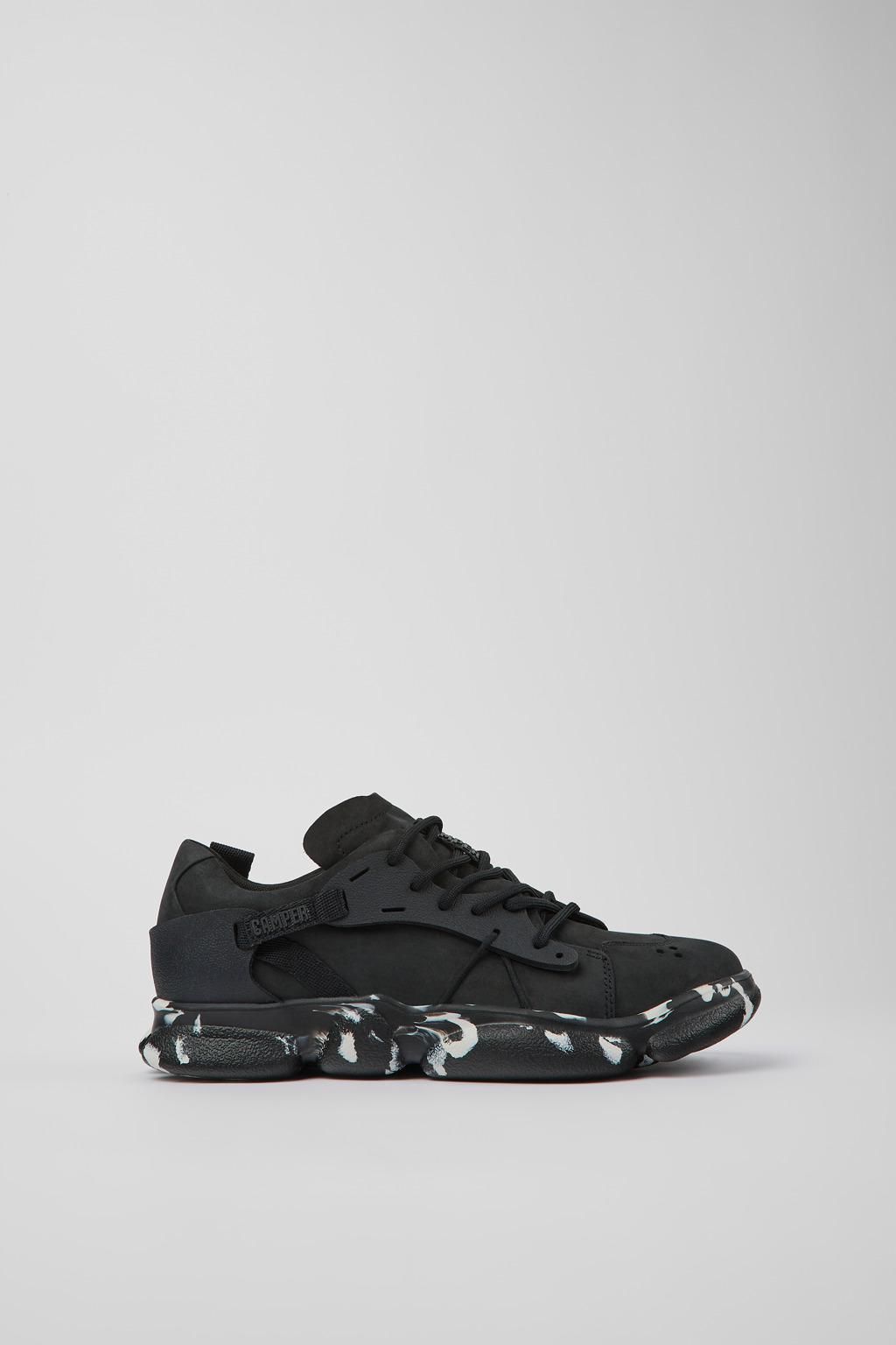 캠퍼 블랙 누벅 테크니컬 스니커즈 Karst K201439-020 BLACK - 메인 이미지