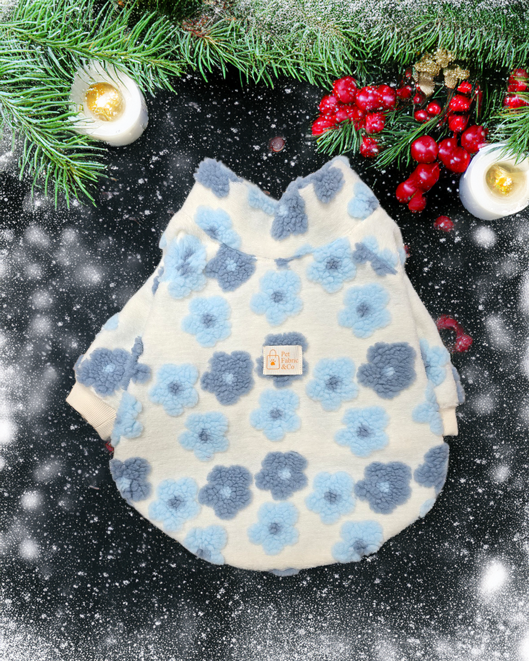 (겨울 옷) 강아지 뽀글이 후리스 점퍼 양털 퍼 자켓 강아지 코트