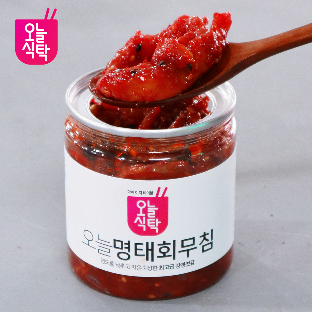 오늘식탁 강경 속초 명태회무침 초무침 요리용 선물용 1kg / 500g - 상품 이미지