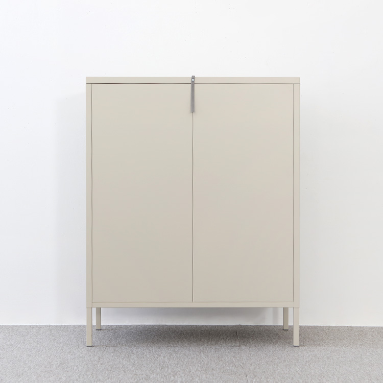 MKB 캐비넷 모던세로중 2문 수납장 8001015 80x40x102, 3단, 크림 1695.5795