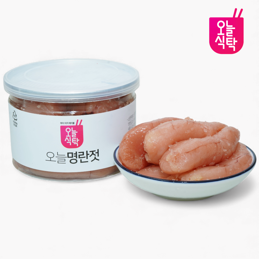 오늘식탁 강경 저염 무색소 백명란젓 파지 못난이 명란요리 파치 1kg, 1개 - 상품 이미지