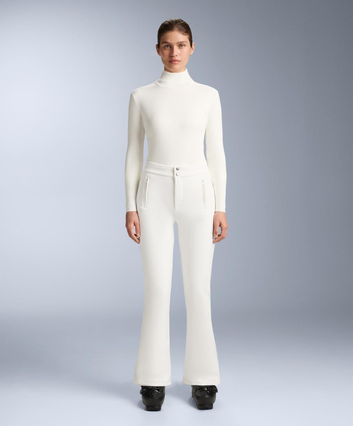 오이쇼 캐시미어 하이넥 써멀 베이스레이어 티셔츠 3835/795 WHITE - 상세 이미지 3