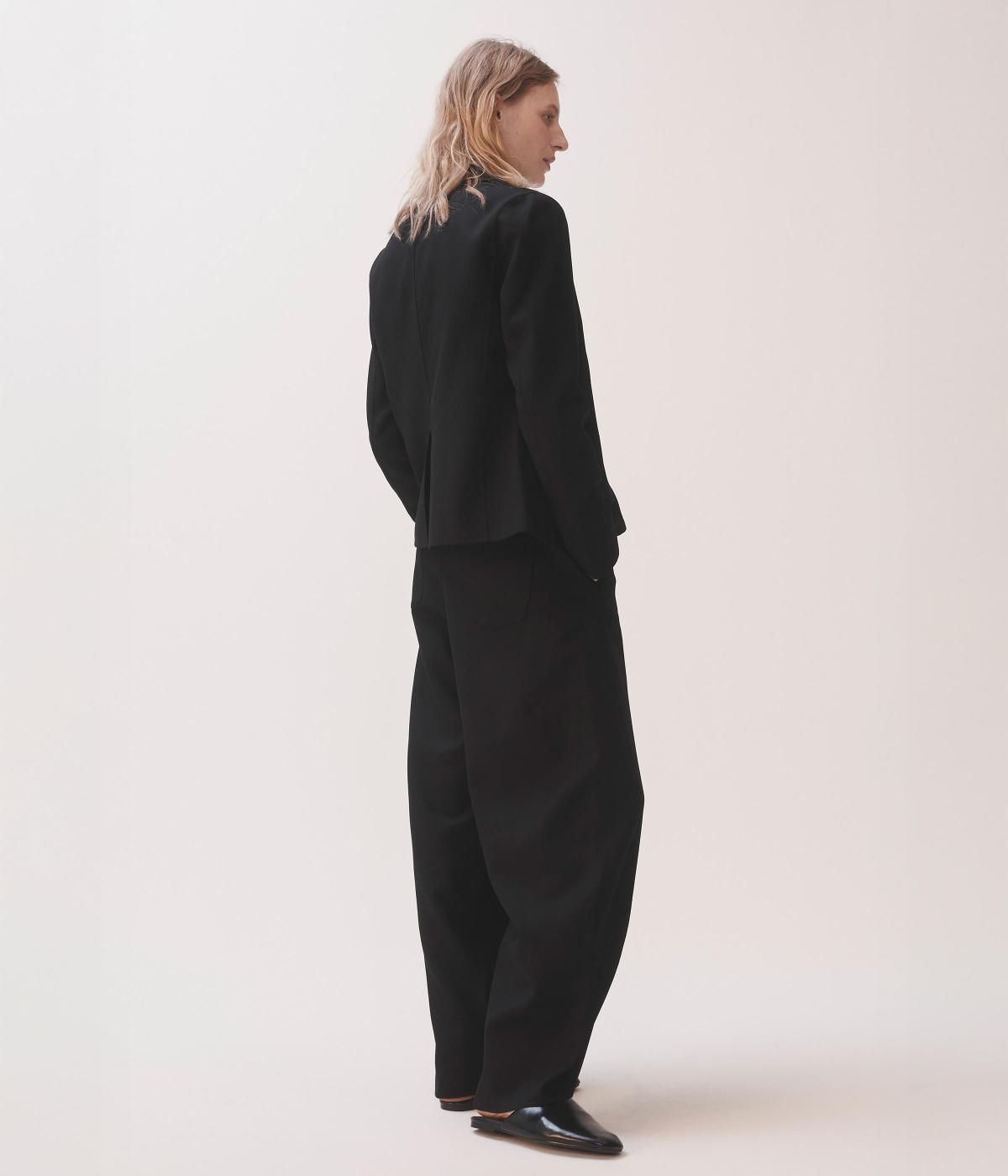 자라 이탈리안 울 블랙 테일러드 재킷 3692/601 BLACK - 상세 이미지 3