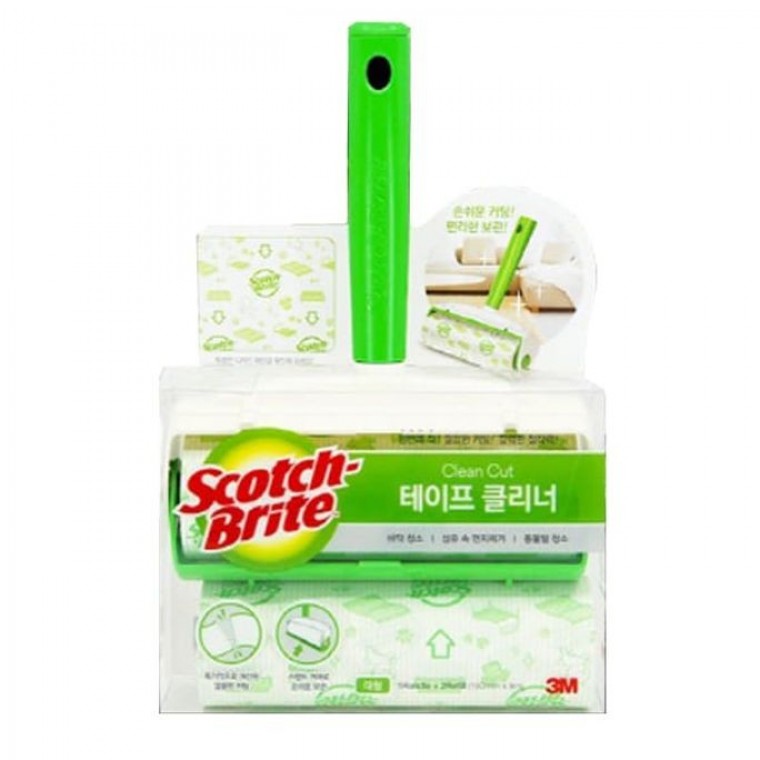 3M 테이프 클리너 돌돌이 청소 클리너 리필2 중형 SET - 메인 이미지