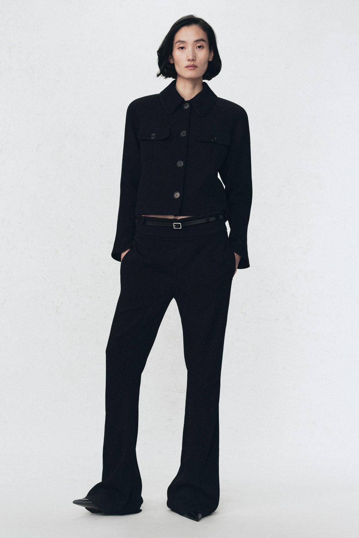 자라 숄더패드 테일러드 재킷 X 소시오츠키 9832/777 BLACK - 상세 이미지 2