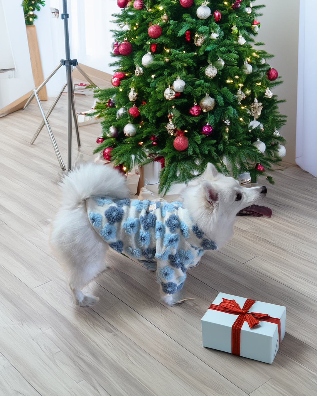 (겨울 옷) 강아지 뽀글이 후리스 점퍼 양털 퍼 자켓 강아지 코트