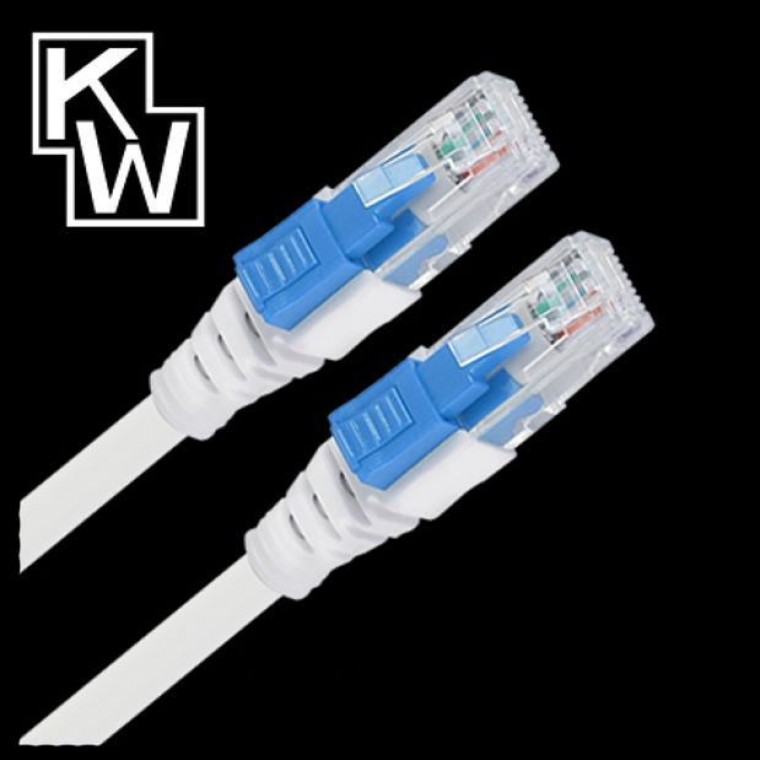 랜 케이블 랜선 통신선 인터넷선 락 KW CAT.6 UTP 10m - 상품 이미지