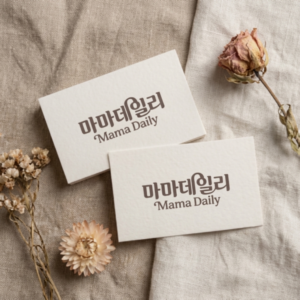 마마데일리 스토어 로고