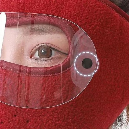 방한용고글마스크 안면 겨울용 러닝 겨울 앞면 라이딩 골프 이미지 7