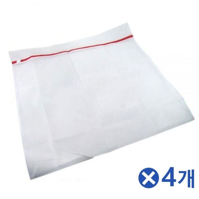 커튼 이불사용 가능 세탁망 특사각x4개 미세망 - 상품 이미지