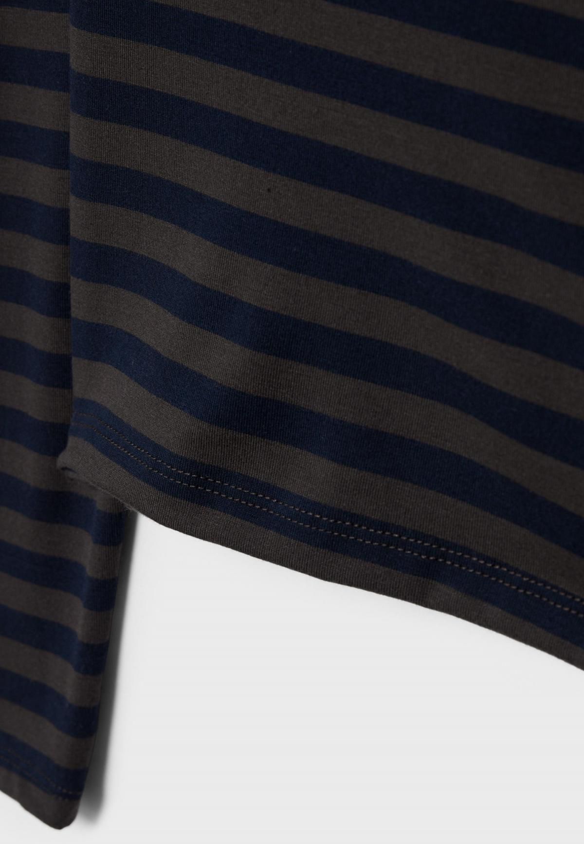 스트라디바리우스 스트라이프 보트넥 긴팔 티셔츠 7092/222 NAVY BLUE - 상세 이미지 3