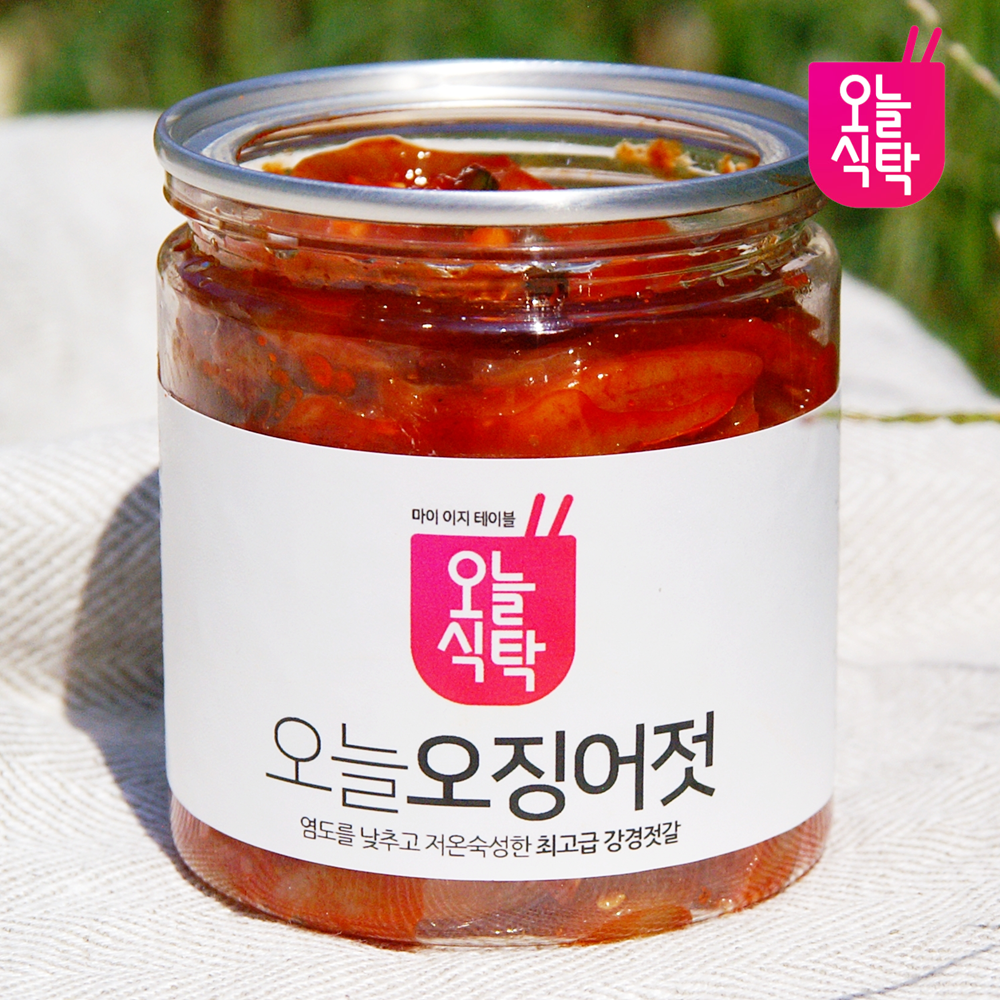 오늘식탁 실속형 오징어젓 강경 오징어젓갈 1kg, 1개 - 상품 이미지