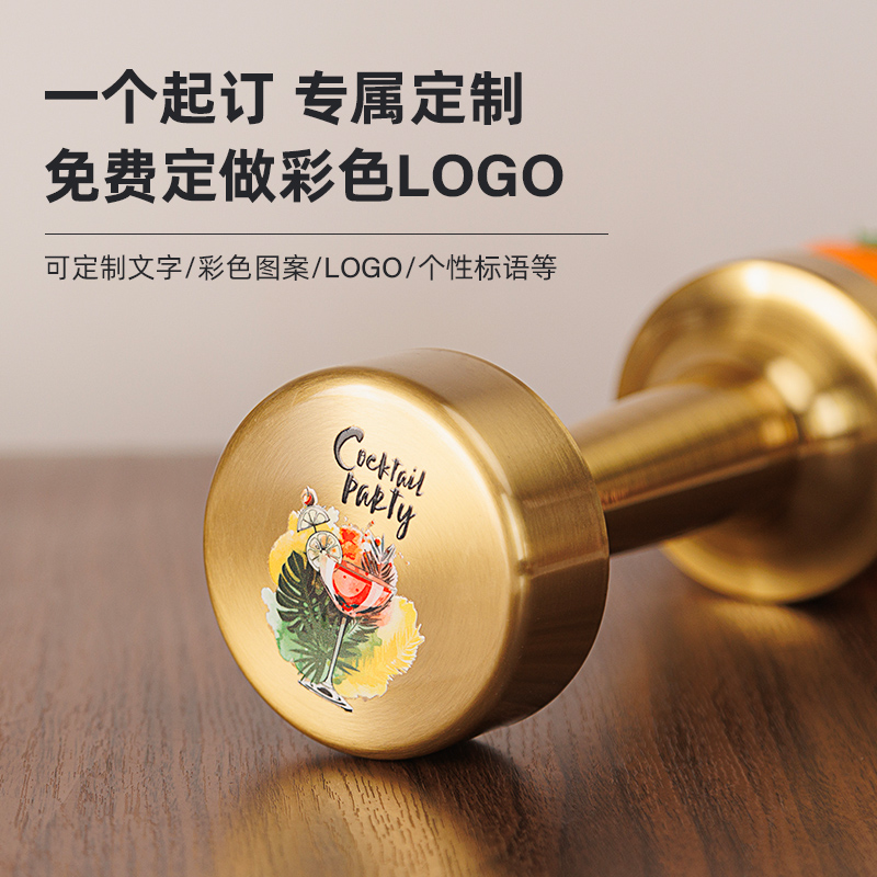 탁상 소형 무드등 LED 아령조명 스탠드 테이블 램프 실버 모자 램프+삼색 버튼 스위치 - 상세 이미지 3