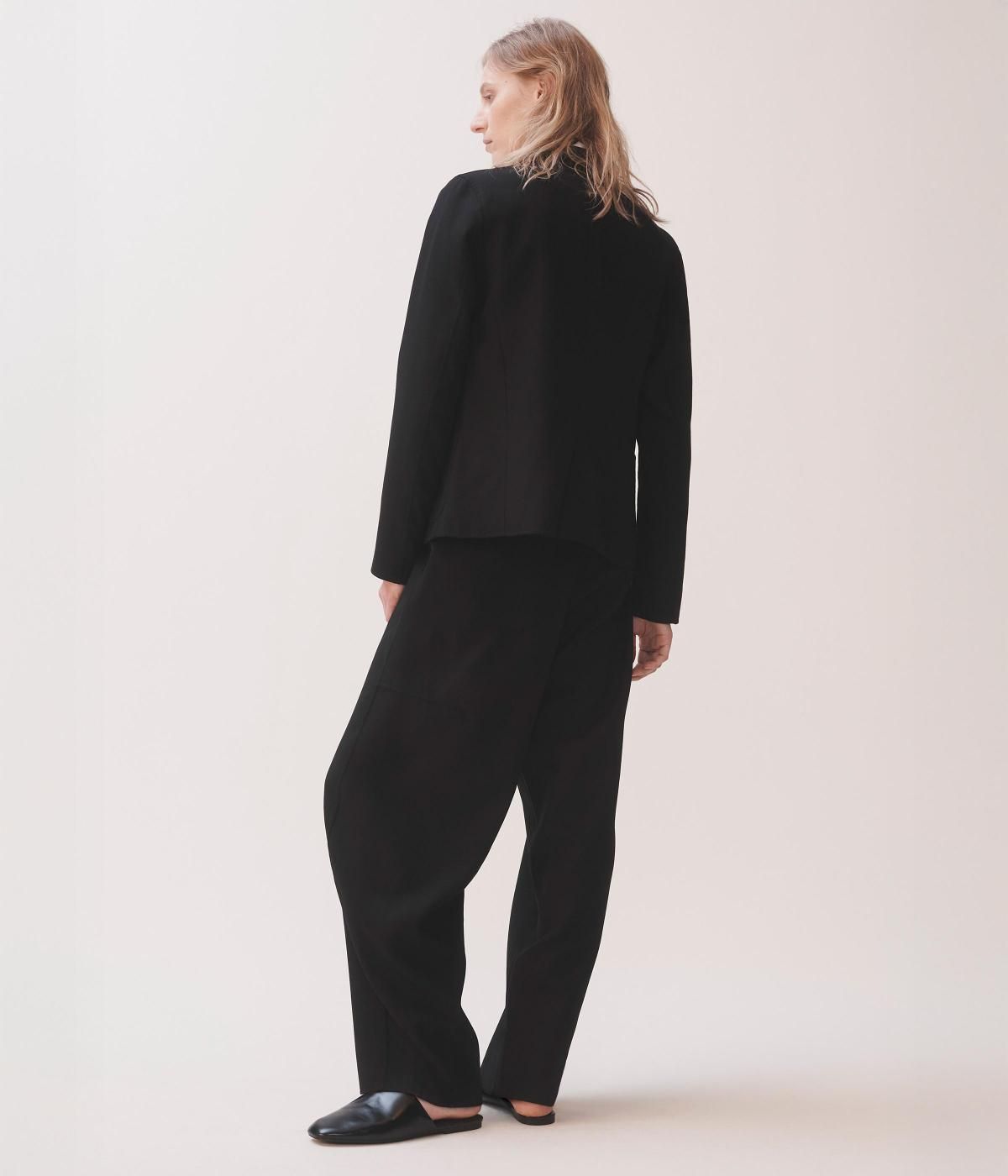 자라 이탈리안 울 블랙 테일러드 재킷 3692/601 BLACK - 상세 이미지 4