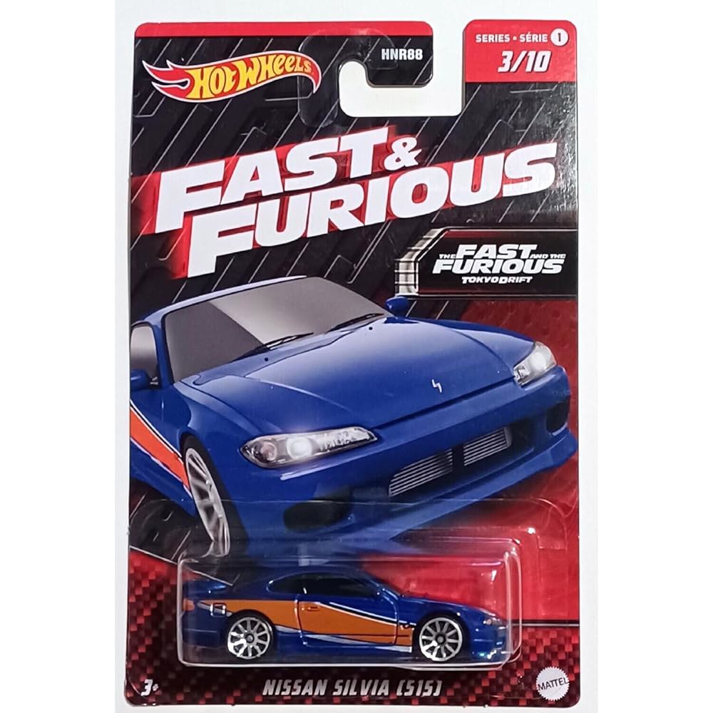 Hot Wheels 닛산 실비아 S15, 3/10 질주 분노의 드리프트 도쿄 - 상품 이미지
