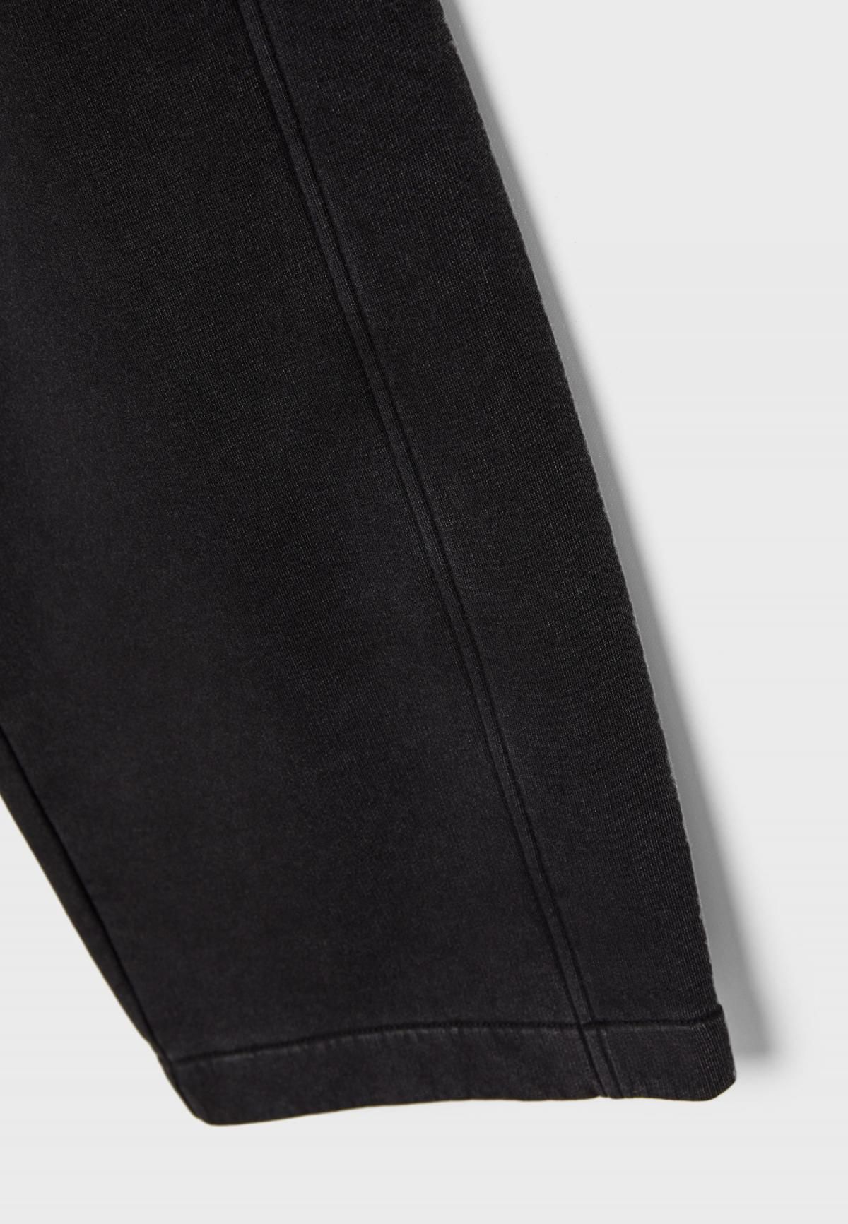 스트라디바리우스 소프트 애시드 워시 플리스 조거 팬츠 7653/442 DARK GREY - 상세 이미지 3