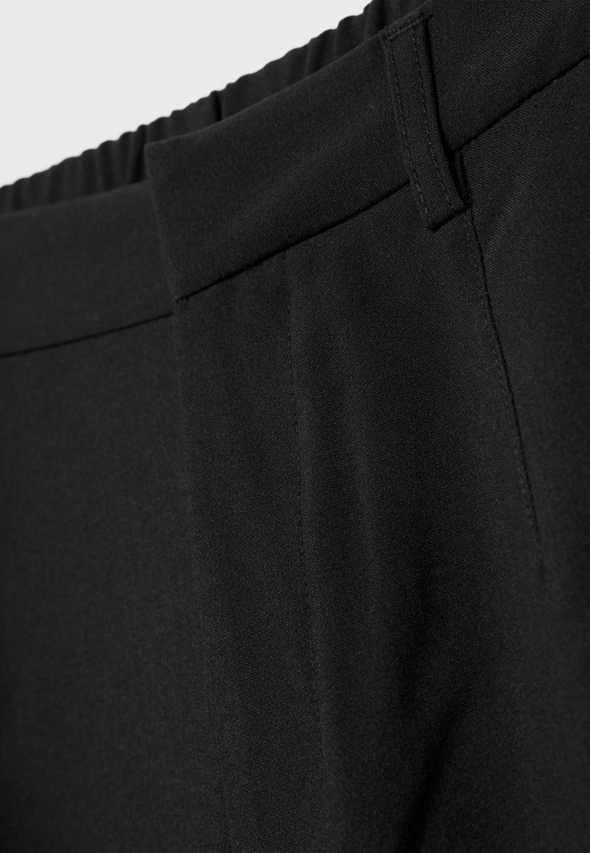 스트라디바리우스 테크니컬 벌룬 와이드 팬츠 블랙 7261/193 BLACK - 상세 이미지 4