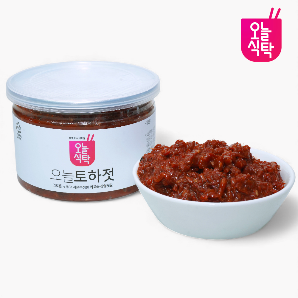 오늘식탁 강경 전통 토하젓 민물새우 토하젓갈 요리용 선물용 1kg, 1개 - 상품 이미지