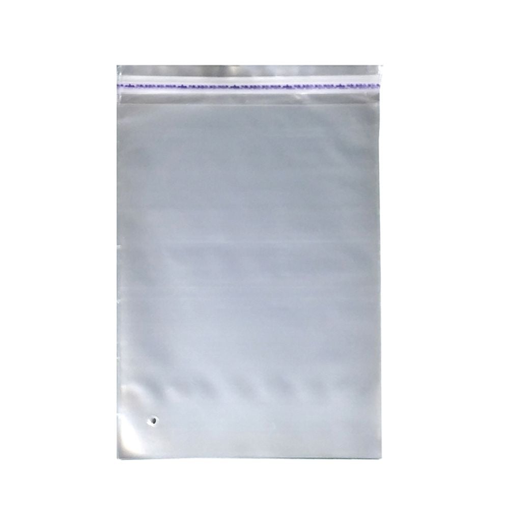 프리미엄 투명 PP봉투 비닐봉투 55X65cm+4cm 100매 - 상품 이미지
