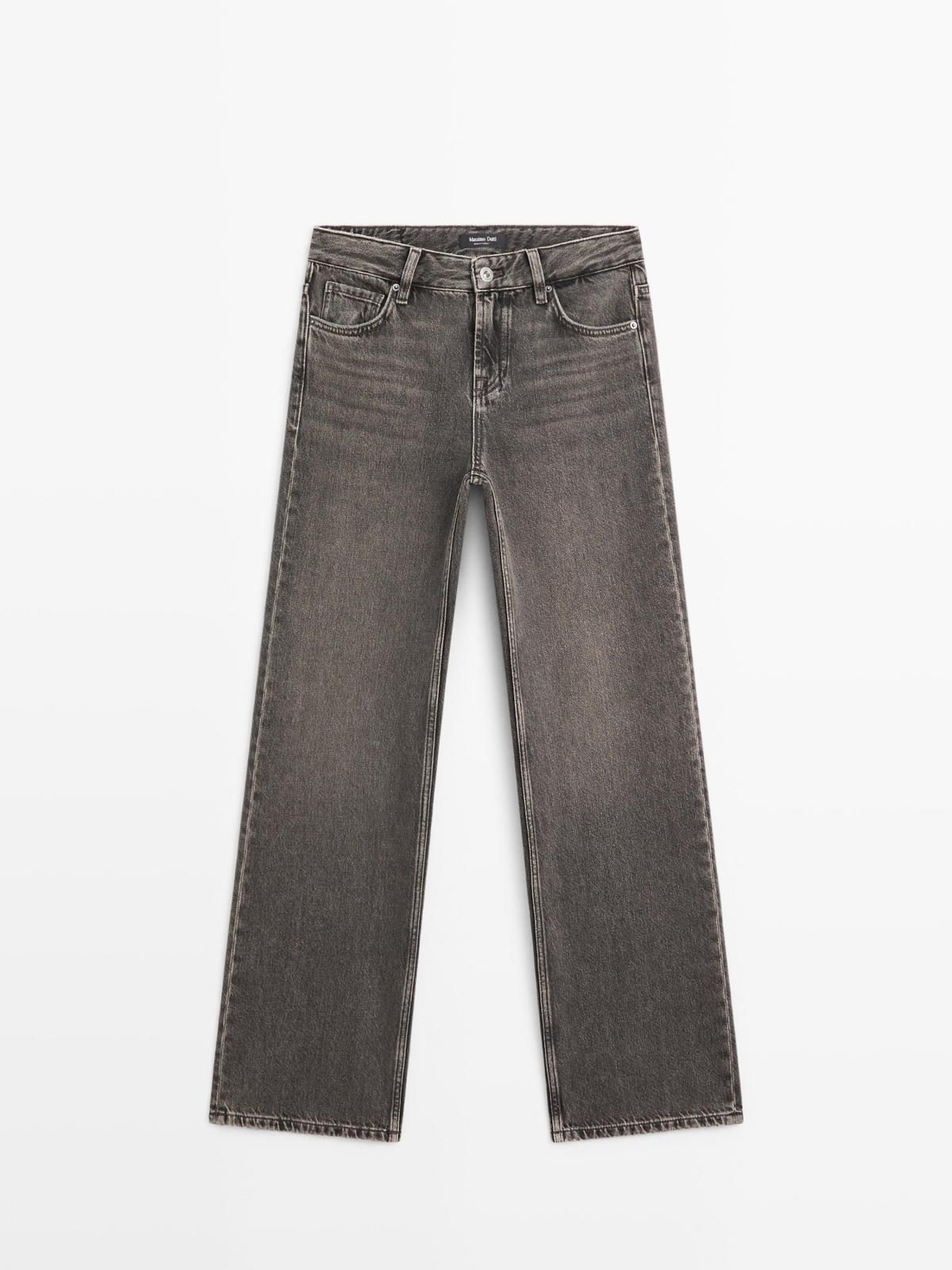 마시모두띠 빈티지 스트레이트핏 로우라이즈 청바지 5099/698 NATURAL GREY - 상세 이미지 5