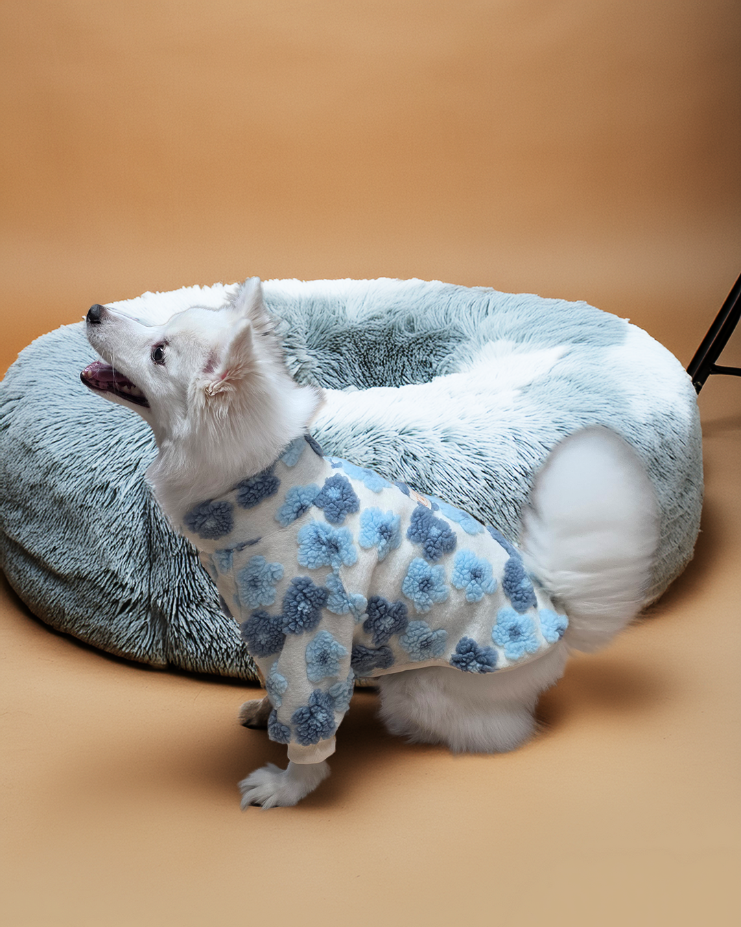 (겨울 옷) 강아지 뽀글이 후리스 점퍼 양털 퍼 자켓 강아지 코트