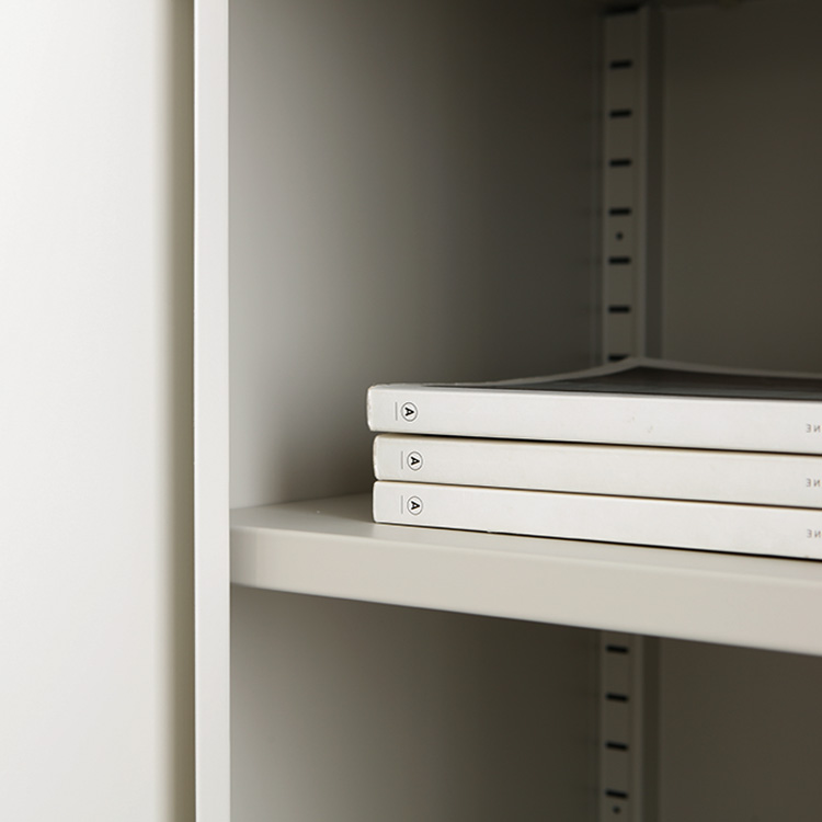 MKB 캐비넷 모던세로중 2문 수납장 8001015 80x40x102, 3단, 크림 1695.5795