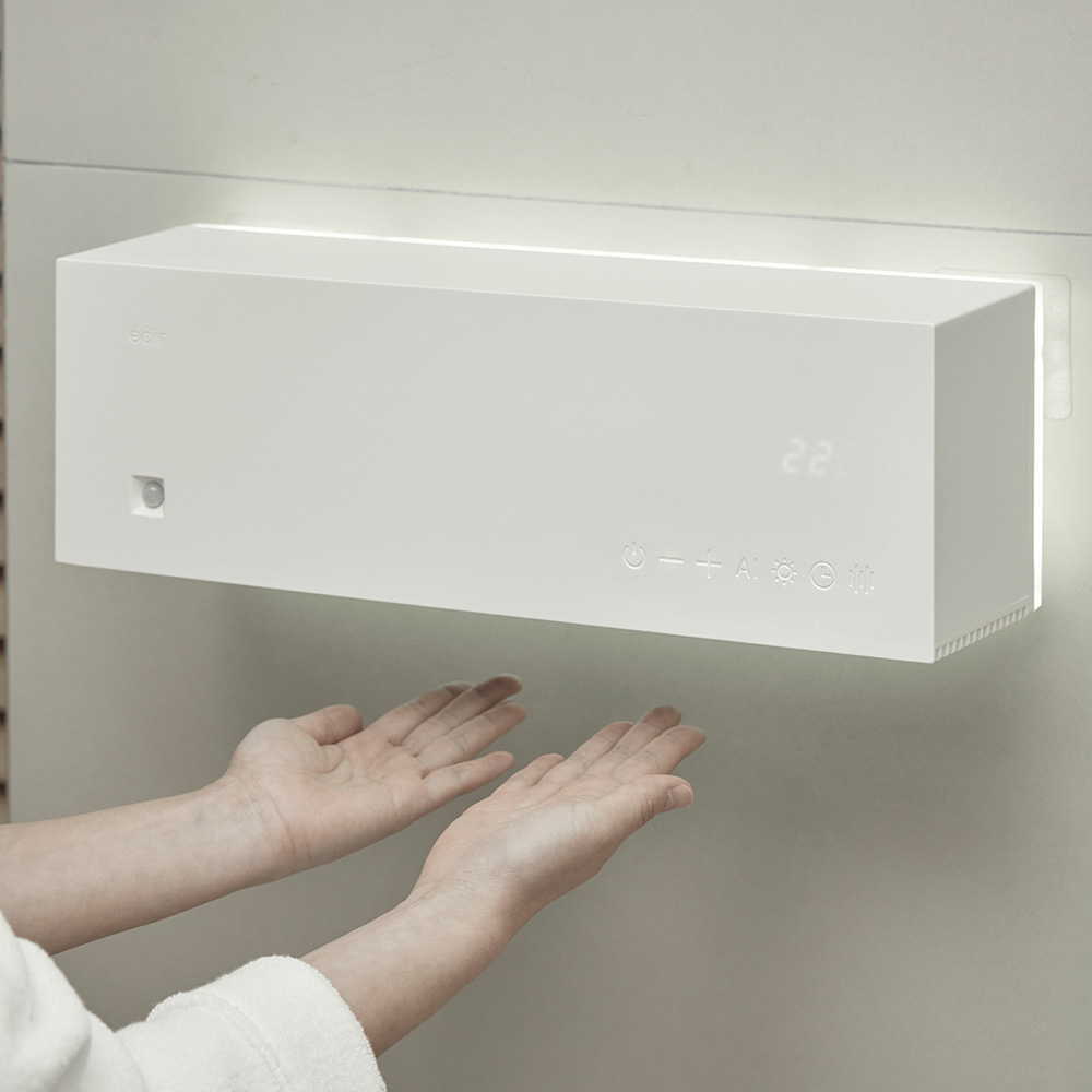 에디르 욕실 온풍기 가정용 벽걸이 전기 화장실 온풍기 미니 PTC 상세 이미지 8