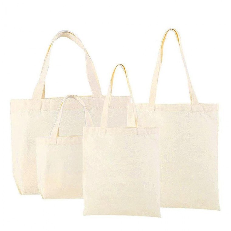 무지 38x45 40x35x10 캔버스 에코백 34x40 - 메인 이미지