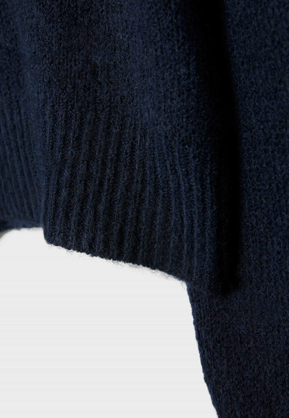 스트라디바리우스 소프트 라운드넥 니트 스웨터 네이비 1515/412 NAVY BLUE - 상세 이미지 3