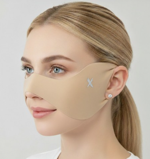 펜타엑스 자외선차단 마스크 나비 골프 얼굴 햇빛가리개