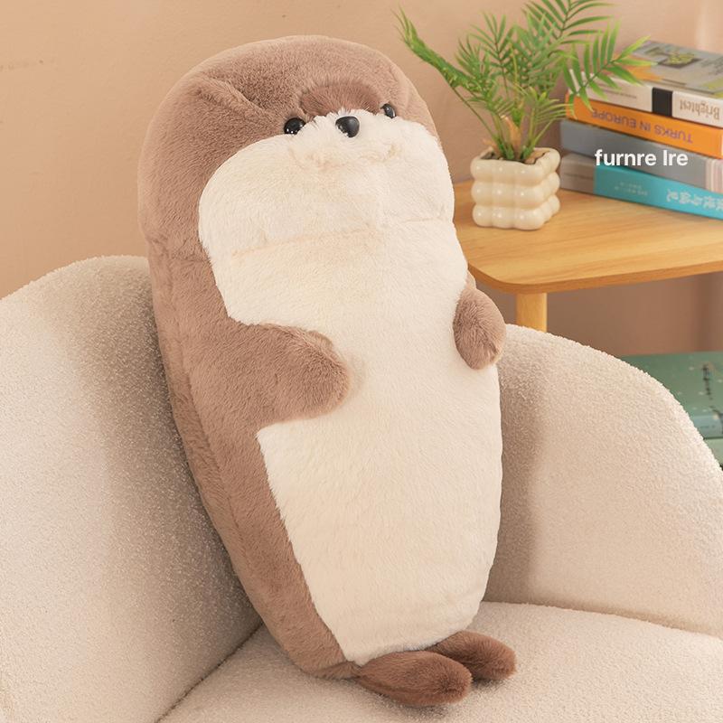 귀여운 바다표범 대형 해양관 선물용 초부드러운 포스터 인형 50cm - 상품 이미지
