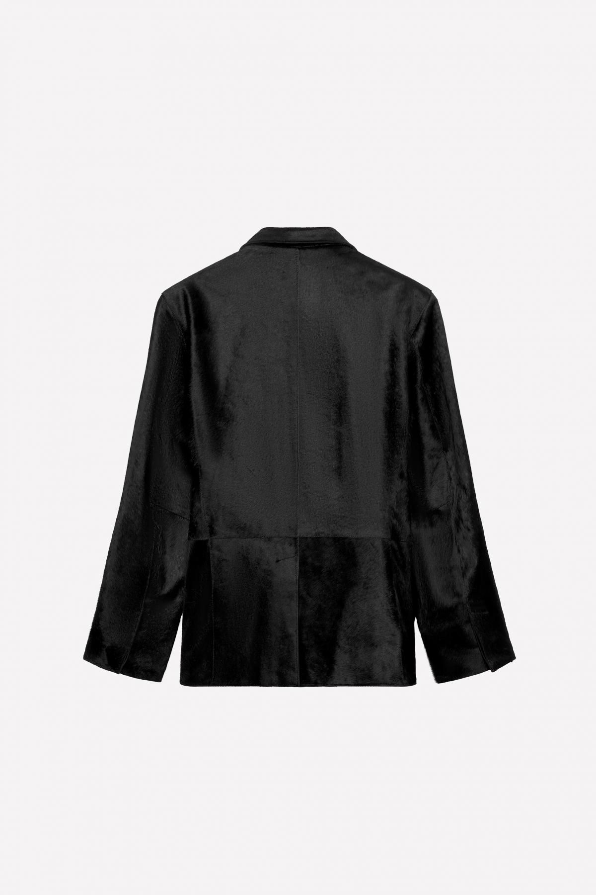 자라 헤어 레더 블레이저 X 루도빅 드 생 세르냉 5601/601 BLACK - 상세 이미지 4