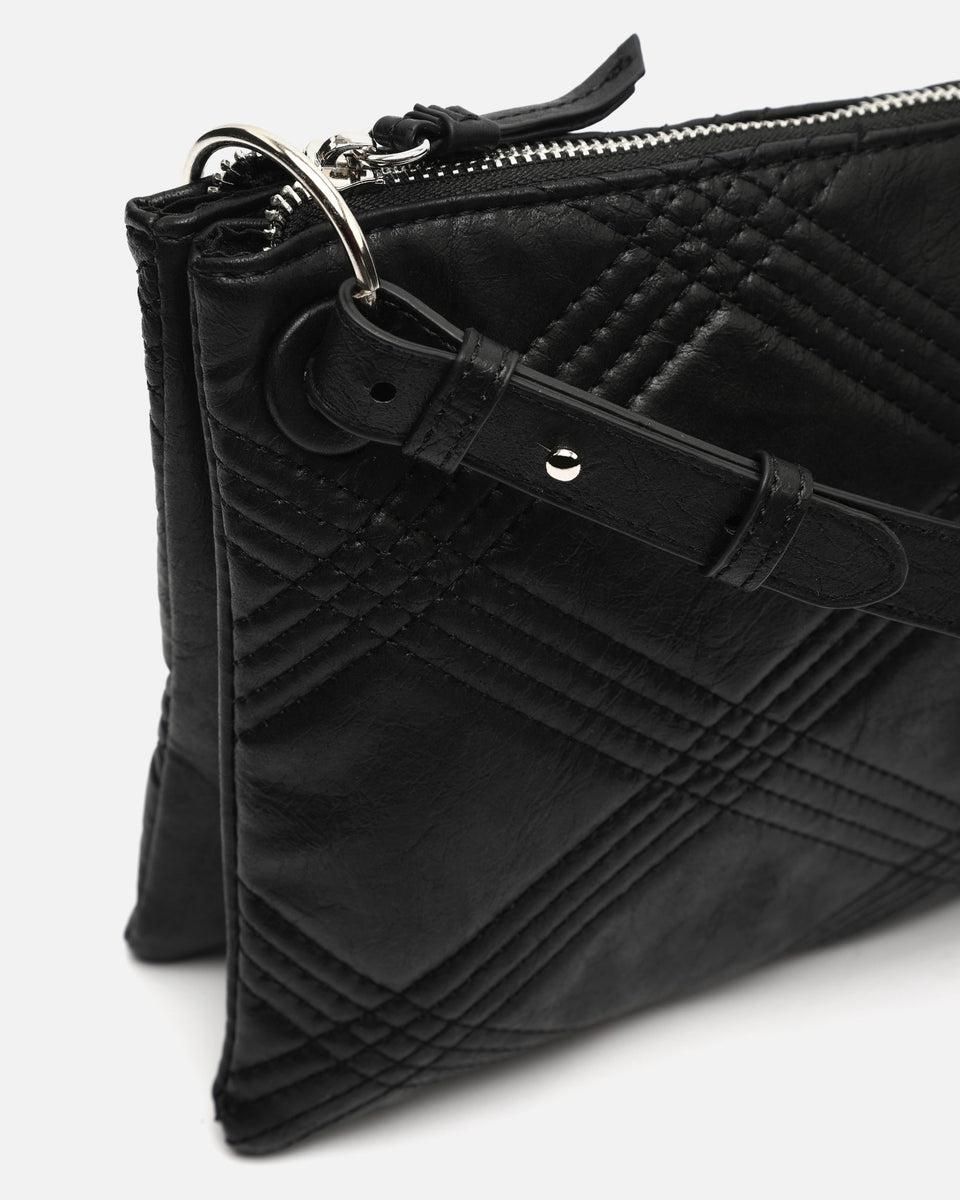 미사코 퀼팅 베이직 크로스백 블랙 Louro-5200174002014 NEGRO - 상세 이미지 3