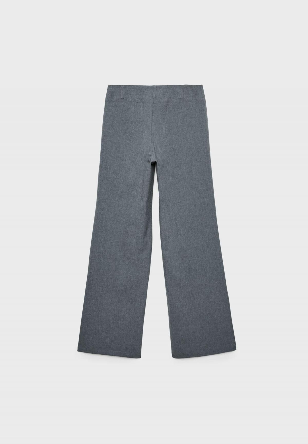 스트라디바리우스 슬림 스트레이트핏 정장 팬츠 4544/198 DARK GREY - 상세 이미지 2