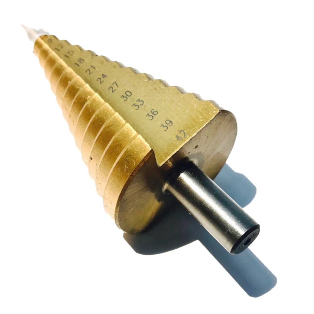 스텝드릴비트 홀쏘 홀커터 4MM-42MM 대형 스텝기리 - 상품 이미지