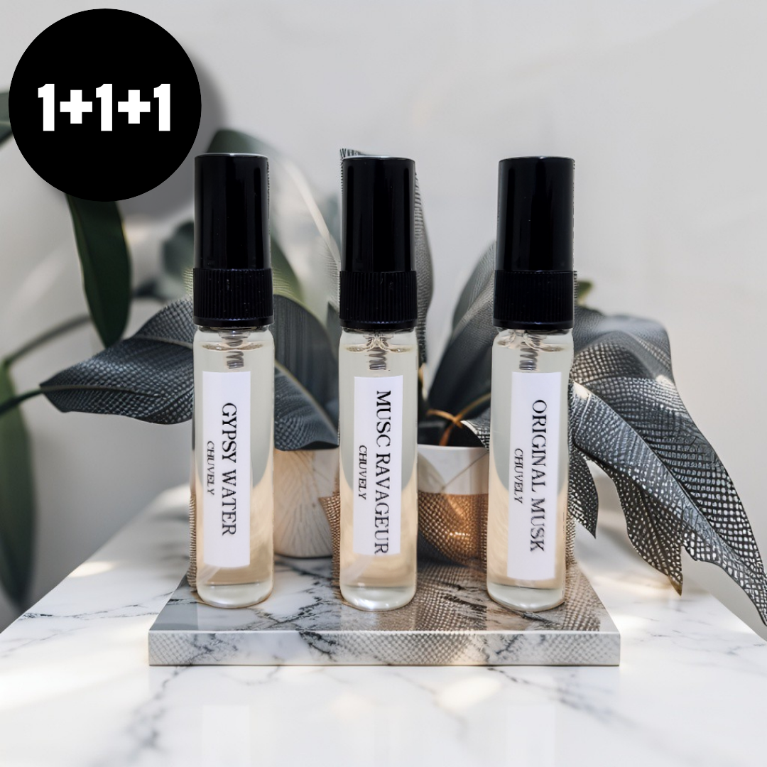 추블리 5ML 1+1+1 뮤스크라바줴 오리지널 머스크 집시워터 머스크향수 니치향수 여자향수 - 상품 이미지