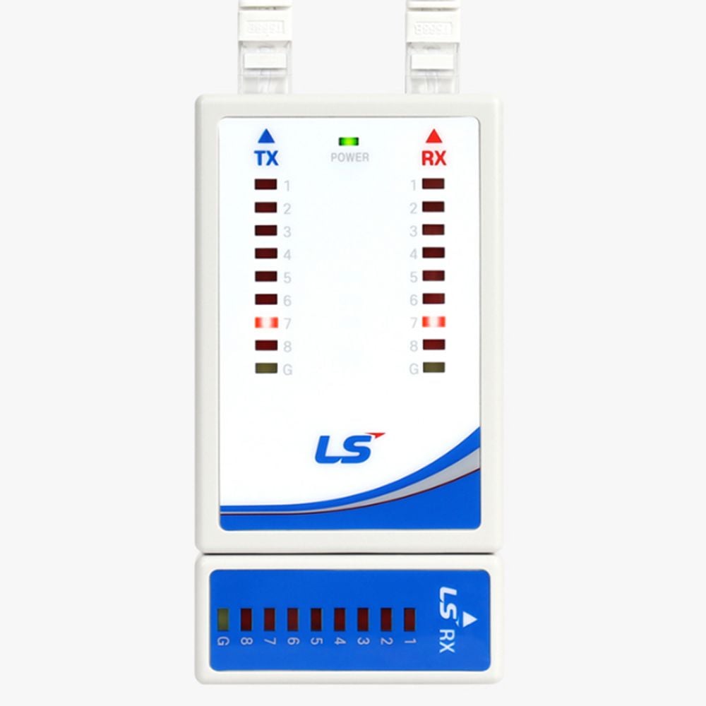 LS전선 랜테스터기 UTP STP RJ45 케이블 테스트 국산 - 상품 이미지